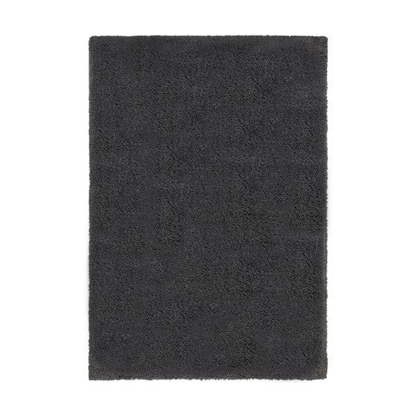 Антрацитен килим 160x230 cm - Flair Rugs