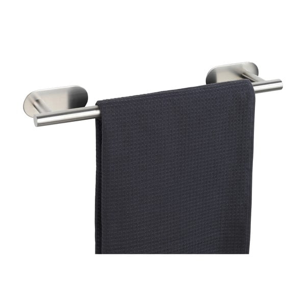 Държач за кърпи Turbo-Loc® от неръждаема стомана, матиран, за стена Orea - Wenko-image-1