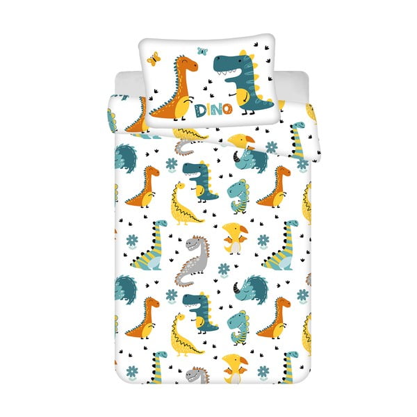 Памучно детско спално бельо 100x135 cm Dino World – Jerry Fabrics