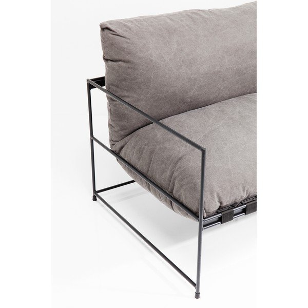Šedá dvojmístná pohovka Kare Design Cornwall-image-4