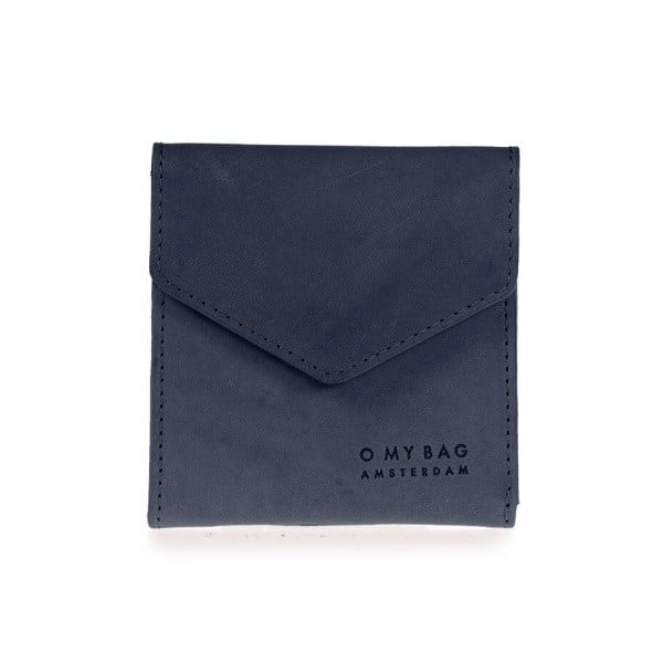 Tmavě modrá kožená peněženka O My Bag Georgies