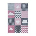 Розово-сив детски килим 140x200 cm Kids – Ayyildiz Carpets
