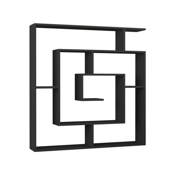 Антрацитна етажерка Антрацит Maze - Decortie