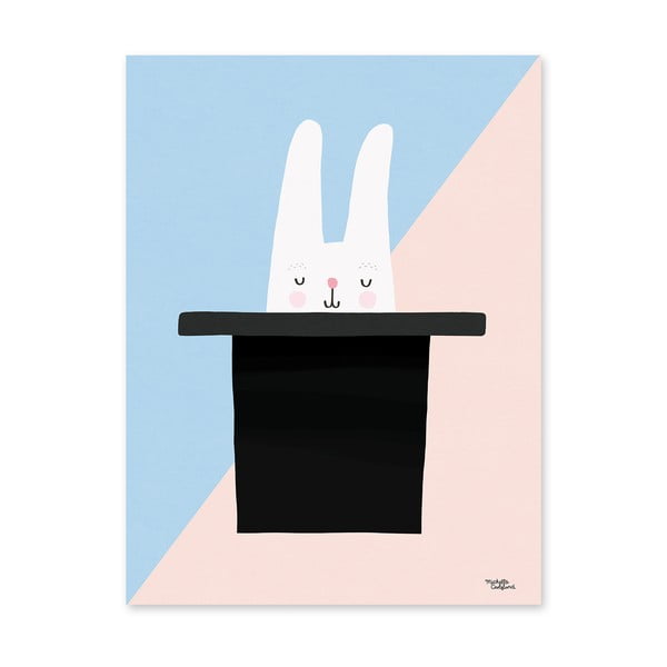Plakát Michelle Carlslund Bunny Hat Trick, 50 x 70 cm