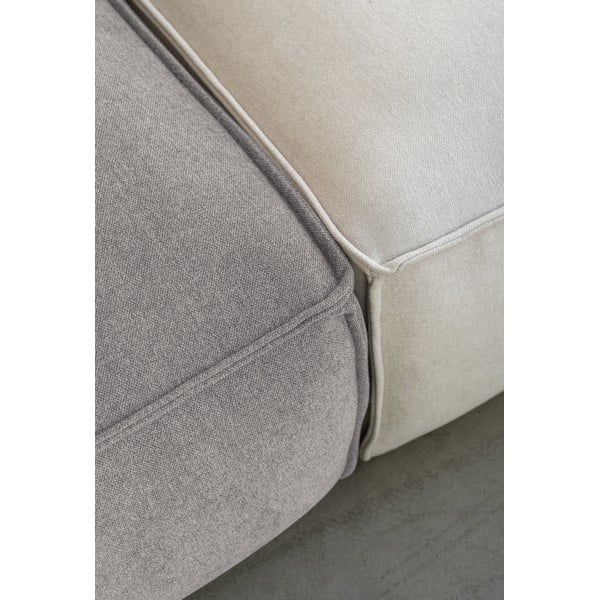 Светлосив ъглов диван (десен ъгъл) Flex Felix – Miuform-image-4