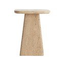 Странична масичка с скаменен плот за маса 40x40 cm Kepami – Light & Living