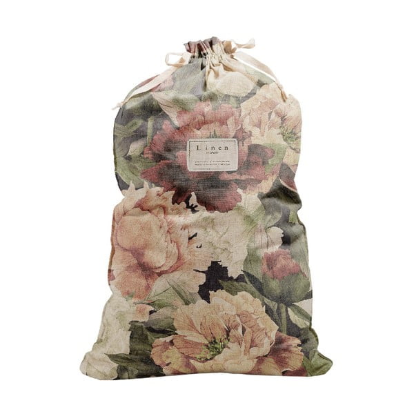 Ленена чанта за пране Чанта , височина 75 cm Spring Flowers - Really Nice Things