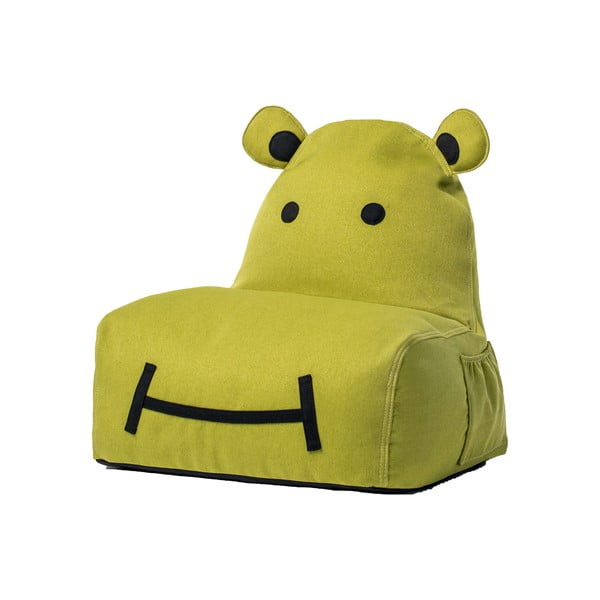 Детска чанта за диван в лайм зелено Hippo - The Brooklyn Kids