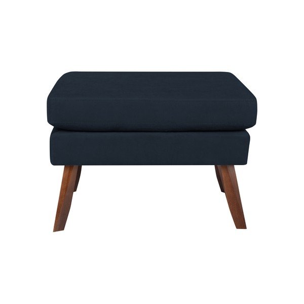 Тъмно синя табуретка Елена - Mazzini Sofas-image-2