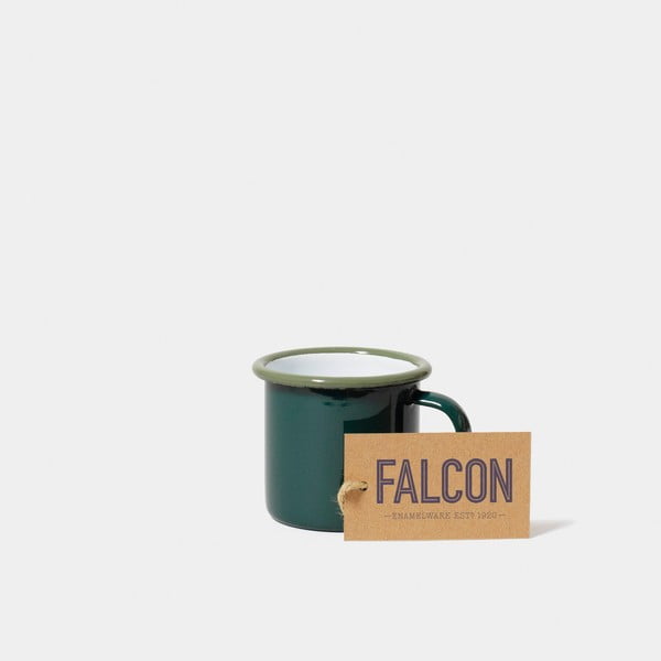 Тъмнозелена емайлирана чаша за еспресо , 160 ml - Falcon Enamelware