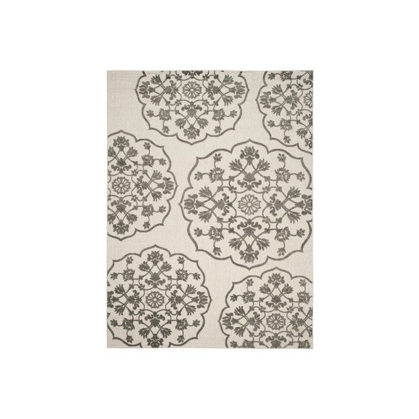 Šedý koberec Safavieh vhodný i na ven Wellington, 340 x 243 cm