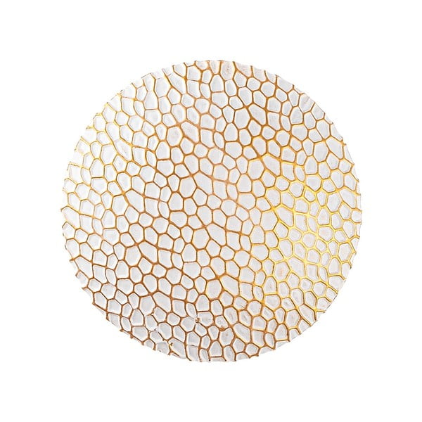 LED стенна лампа в бяло и златисто ø 21 cm Yosma – Opviq lights-image-3