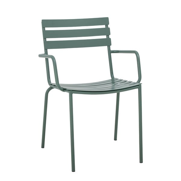 Зелен градински стол метален Monsi – Bloomingville