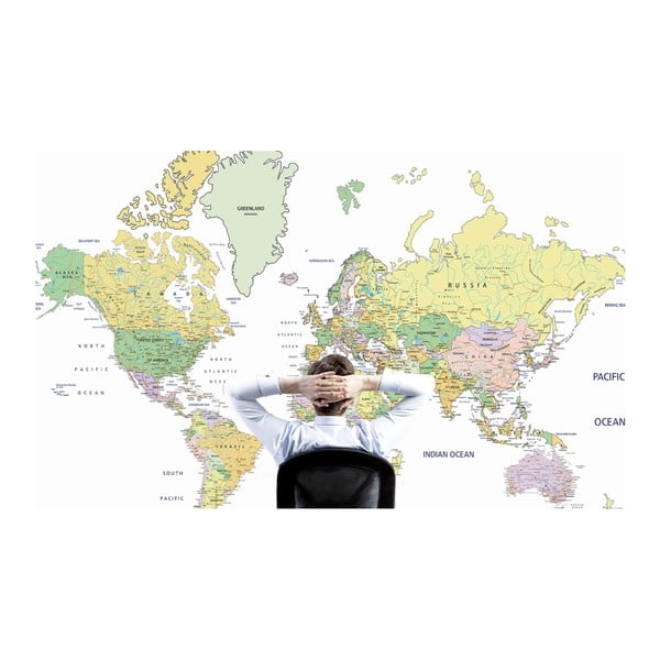 Velkoformátová tapeta World Map Poster