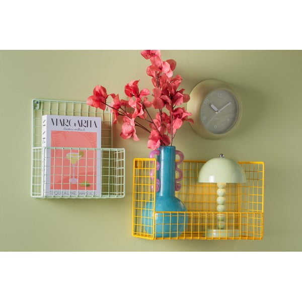 Бяло-оранжева декоративна хартиена кутия за съхранение 18x4x25 cm Margarita – PT LIVING-image-1