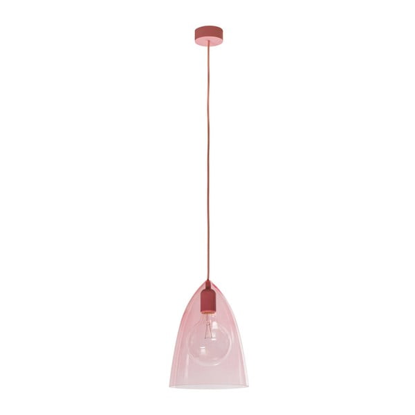 Розова висяща лампа Glassy - SULION