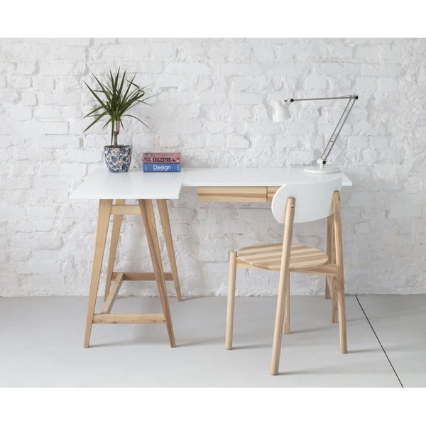 Работна маса 85x135 cm Luka - Ragaba-image-1