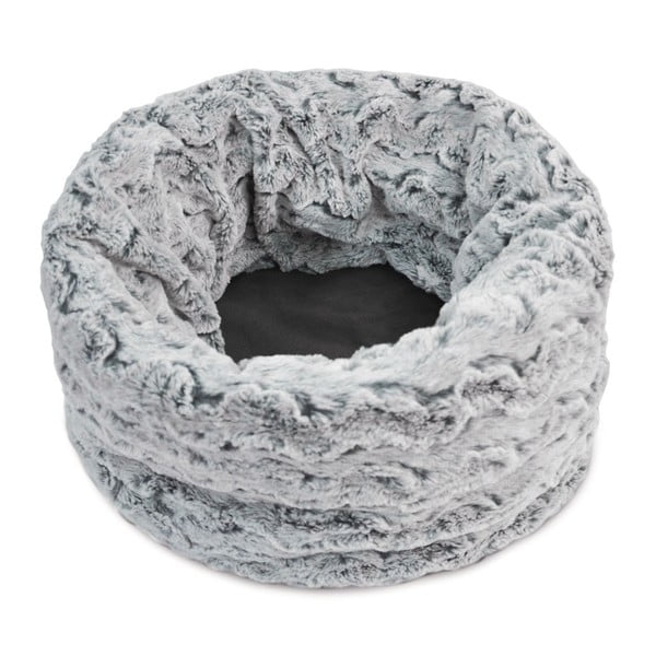 Сиво легло за домашни любимци за всички любимци ø 33 cm Snuggle Bed 3in1 Husky Grey S – P.L.A.Y.