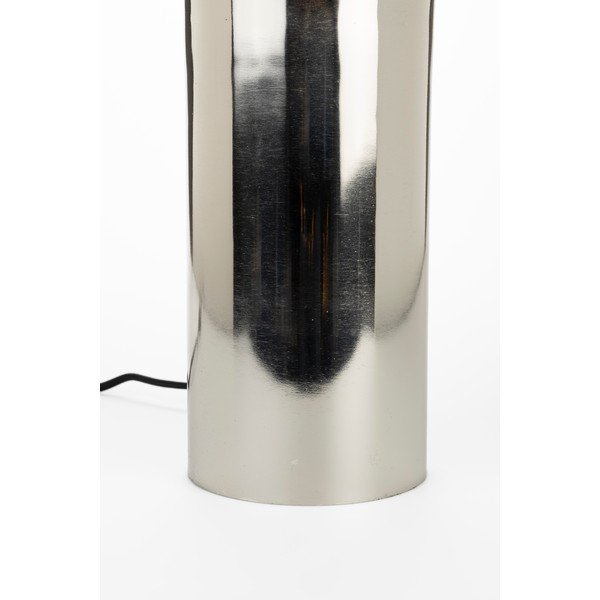 Метална настолна лампа в сребрист цвят с метален абажур (височина 53 cm) Wonders – Zuiver-image-4