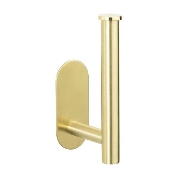 Самостоятелна поставка за тоалетна хартия от неръждаема стомана Orea Gold - Wenko-image-3