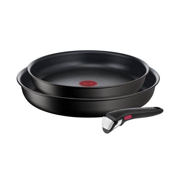 Тигани с незалепващо покритие и подвижна дръжка 2 бр. ø 26 cm Ingenio Unlimited L7639032 – Tefal