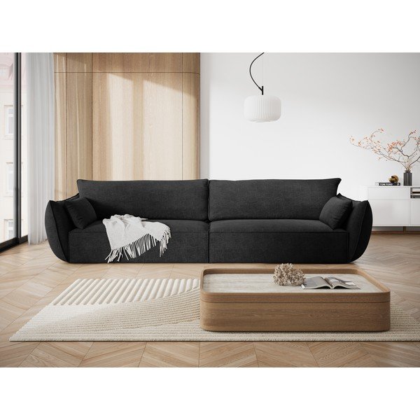 Тъмно сив диван 248 cm Vanda - Mazzini Sofas-image-1