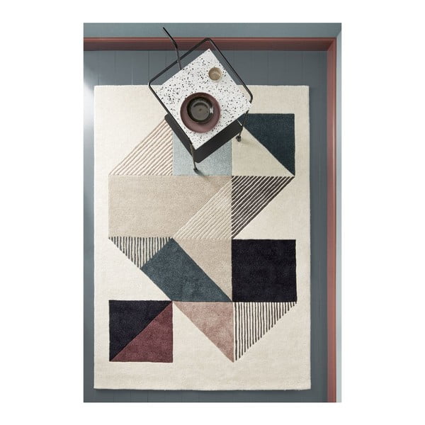 Vlněný koberec Mikill Mixed, 140x200 cm