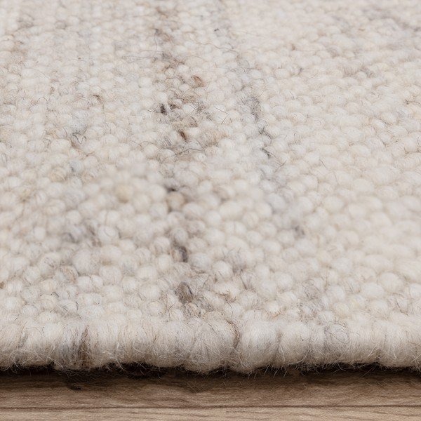 Двустранен ръчно изработен килим със смес от вълна в цвят слонова кост 120x170 cm Birkdale Ivory – Asiatic Carpets-image-4