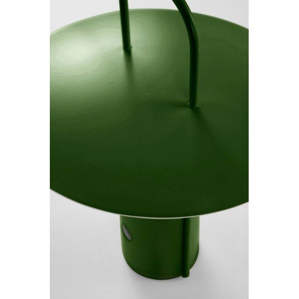 Зелена метална LED затъмняваща се настолна лампа (височина 24 cm) Venna – Jotex-image-3