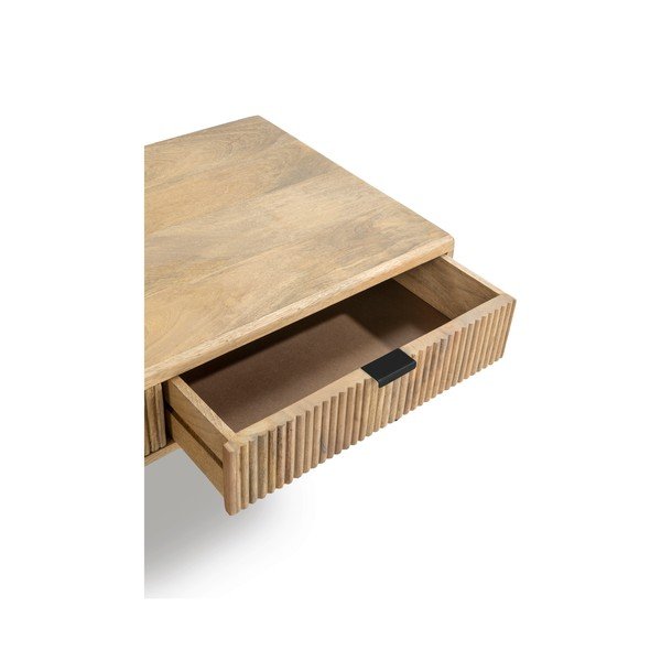 Масичка за кафе от масивно манго в естествен цвят 60x120 cm Mundra – MOME-image-4