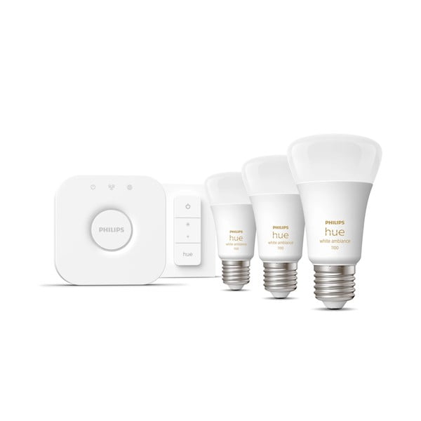 Smart стартов пакет 5 бр. E27, 11 W White ambiance – Philips Hue