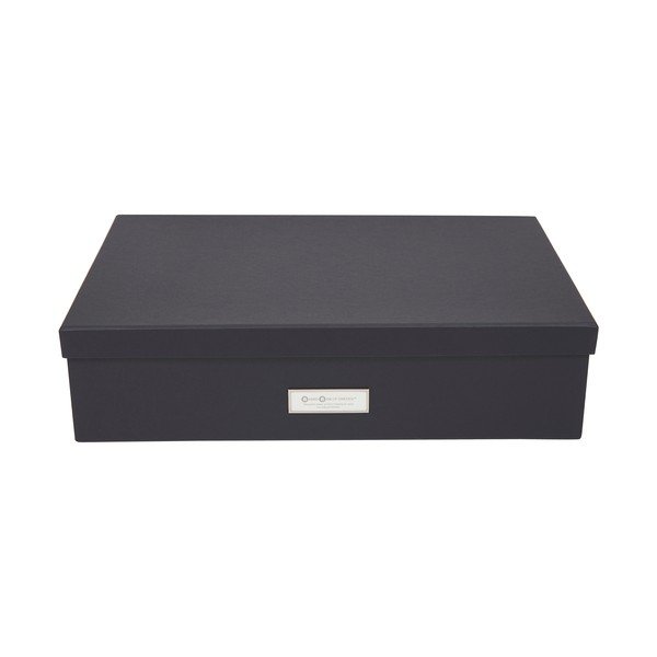 Тъмно сива кутия с отделения Jakob - Bigso Box of Sweden-image-2