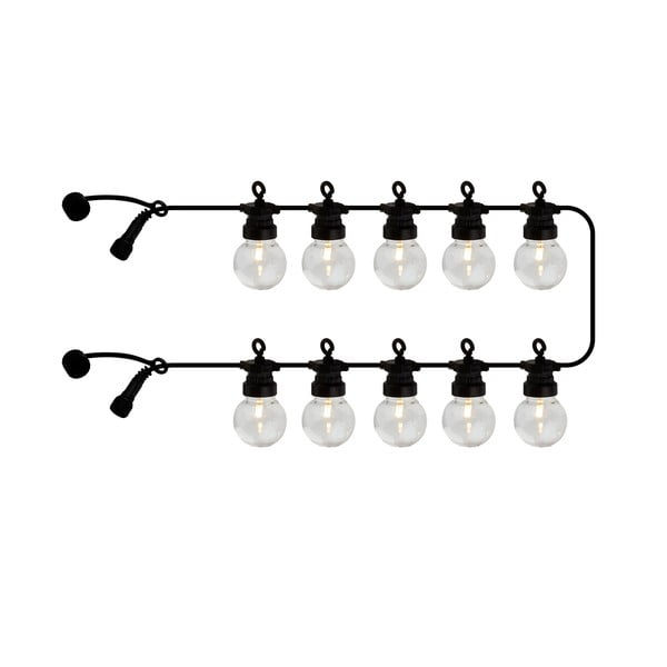 Удължител на светлинната верига с 10 броя крушки, дължина 300 cm Lucas Clear – Sirius-image-1