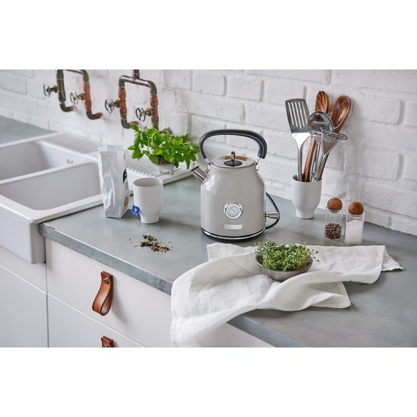 Бежова електрическа кана Putty Dorset - Haden-image-2