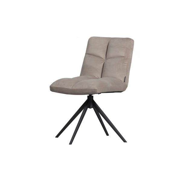 Бежов въртящ се трапезен стол Vinny - WOOOD-image-4