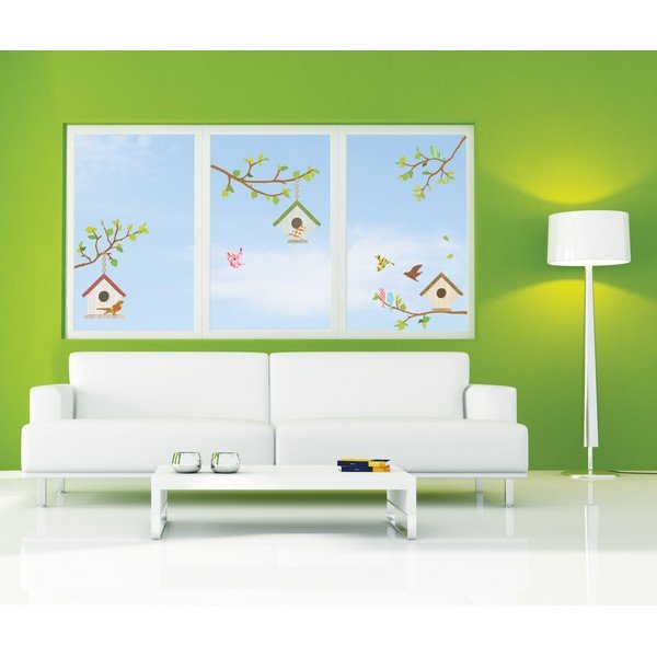 Samolepka Ambiance Sticks And Birds-image-1
