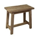 Стол, изработен от необработено тиково дърво Rustical, дължина 50 cm - HSM collection