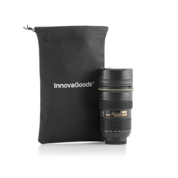 CamCup черна термочаша за пътуване, 400 ml - InnovaGoods-image-3