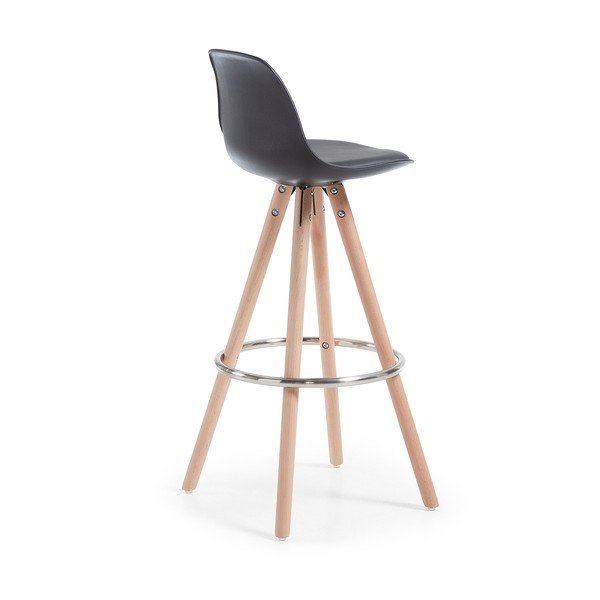 Sada 2 černých barových židlí La Forma Stag-image-4