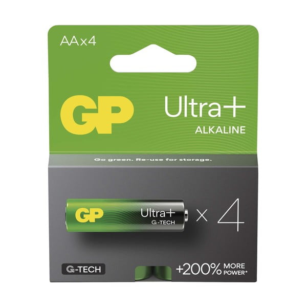 Алкални  батерии AA 4 бр. Ultra Plus – EMOS