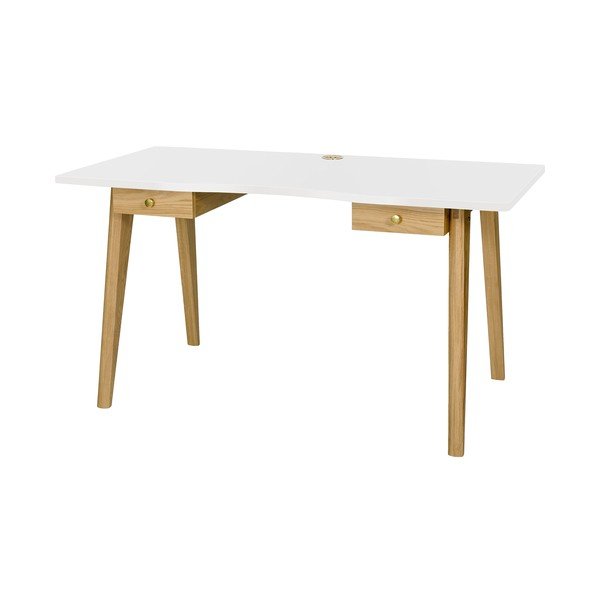 Работна маса от декор от дъб  70x140 cm Nice – Woodman-image-1