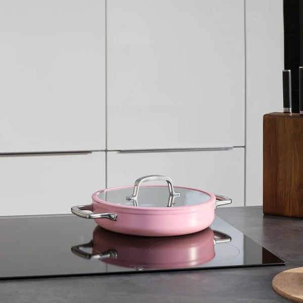 Тиган с капак/с керамично покритие ø 28 cm tegame Meda 3.0 – FABINI-image-1