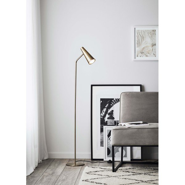 Подова лампа в златист цвят Peak - Markslöjd-image-1