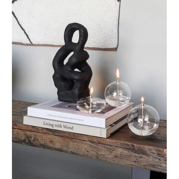 Стъклена маслена лампа (височина 10 cm) Aura – Mette Ditmer Denmark-image-1