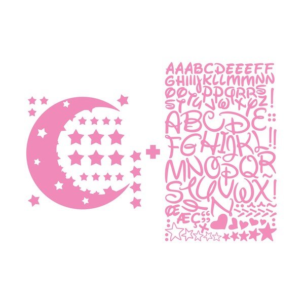 Самозалепващ се комплект с букви Moon - Ambiance-image-2