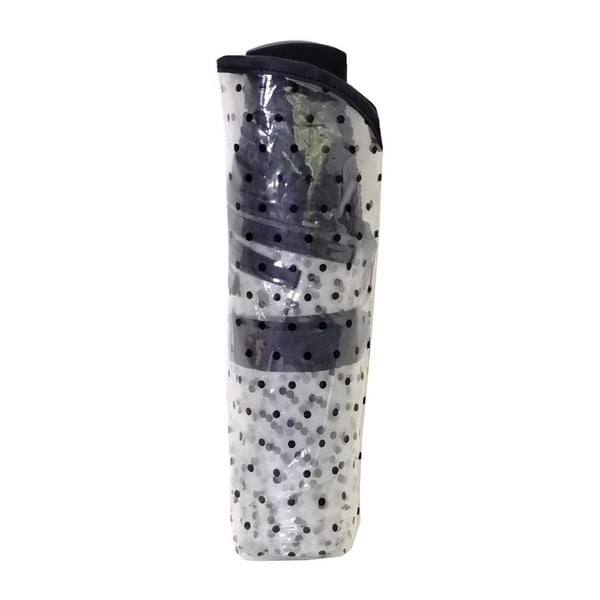 Transparentní skládací deštník Ambiance Black Polka Dots, ⌀ 97 cm-image-1