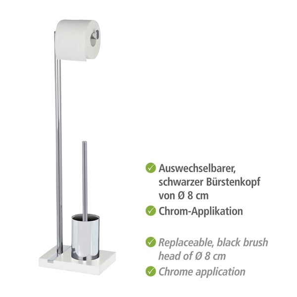 Четка за тоалетна с държач за тоалетна хартия Noble - Wenko-image-2