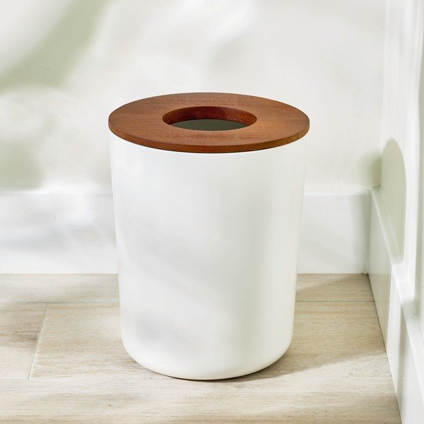 Бяла кошница за отпадъци Vanity Eco - iDesign-image-1
