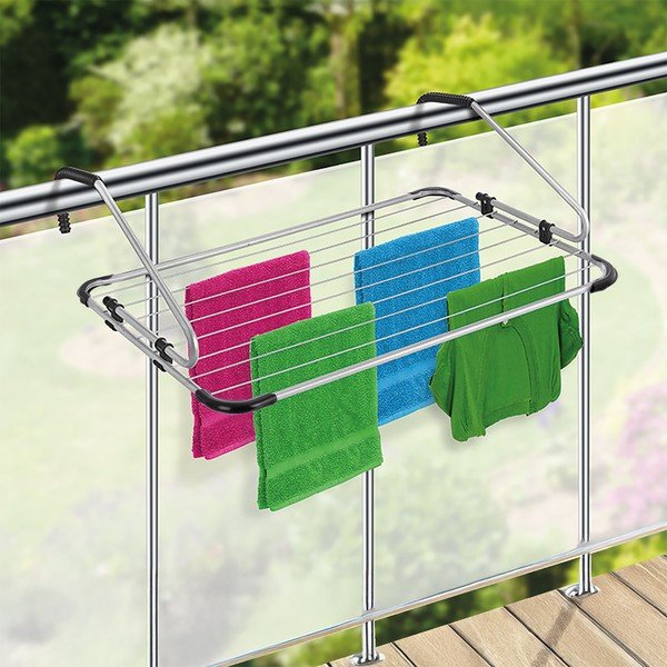 Висяща сушилня за дрехи в сребрист цвят 10,5 m – Orion-image-1