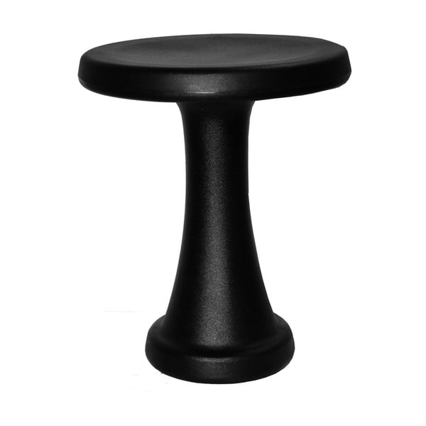 Černá stolička OneLeg, 32cm